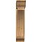 Ekena Millwork Thorton Traditional Rough Sawn Bracket w/ Offset Brace, Western Red Cedar, 8"W x 26"D x 38"H BKT0806X26X38THR01RWR - alternate 3